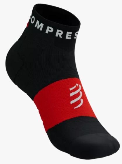 Calcetines Ultra Trail Low Socks - Color: Negro-Rojo-Blanco