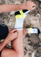 Miniatura Calcetines Ultra Trail Socks V2.0 - Color: Blanco-Amarillo-Negro